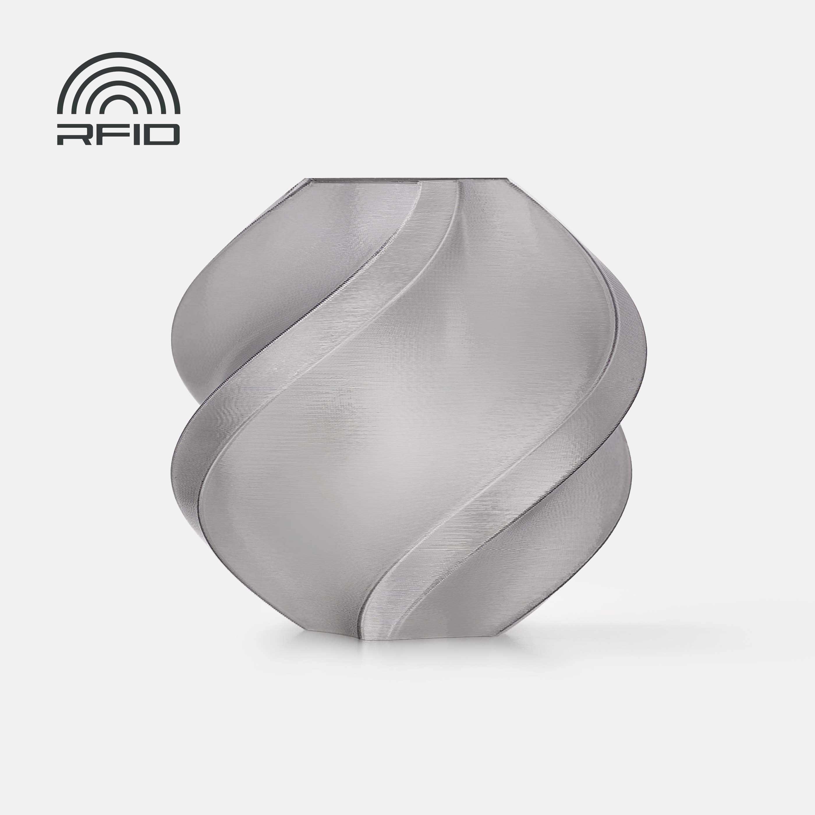 Filament Bambu Lab PETG GRAY TRANSPARENT